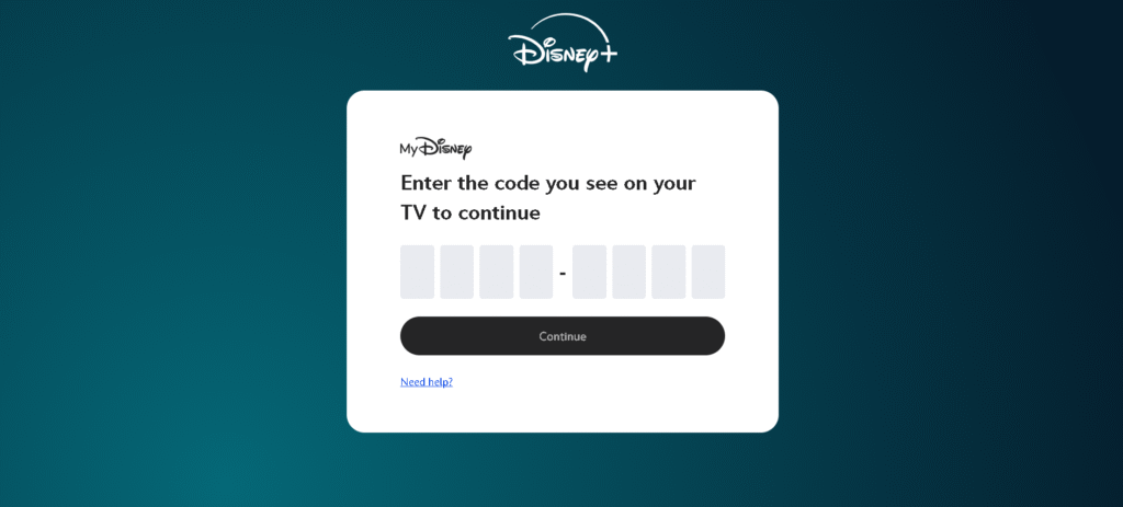 disneyplus.com login/begin